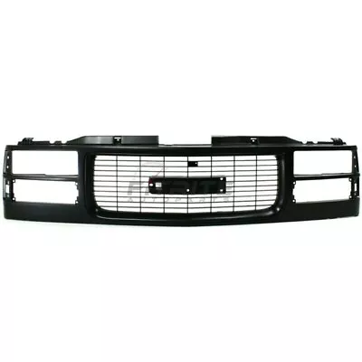 $117.59 • Buy New Grille Black Shell & Insert Cross Bar Insert For 1994-2000 GMC C2500 C3500