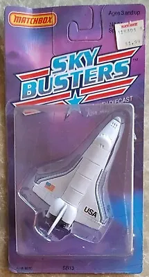 Vintage * 1988 Matchbox * Skybusters * Nasa * Space Shuttle (#sb13) * Unopened * • $14.99