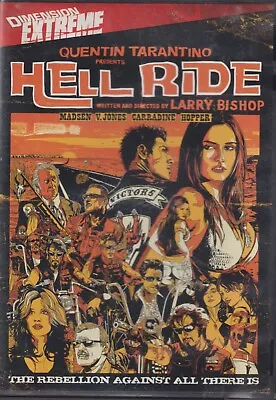 Hell Ride (DVD)  Larry Bishop Dennis Hopper Michael Madsen Julia Jones Leono • $12.99