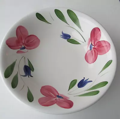 Maxam Serving Centerpiece Bowl - Italy - Hand Painted Flowers • $22