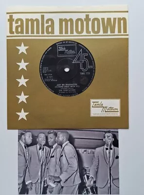 The Temptations TMG 773  Just My Imagination 1970 Tamla Motown UK 7 Single 45rpm • £3.99