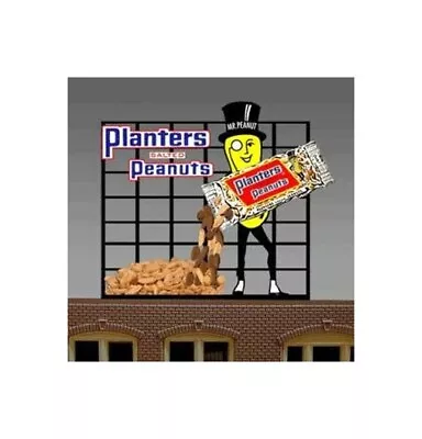 Miller Engineering ~  HO Or O Scale ~ Planters Peanuts Animated Billboard ~ 7061 • $43.23