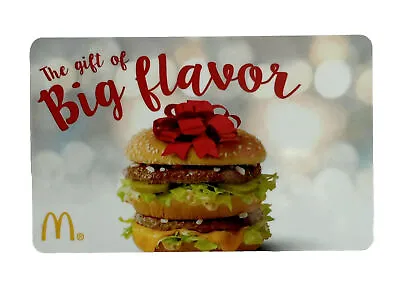 McDonald’s Big Mac With A Red Bow  GIFT CARD. No Cash Value • $2.99