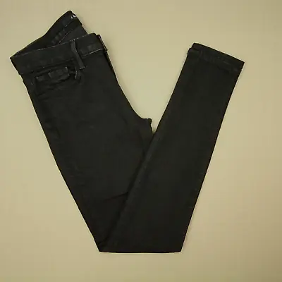 J Brand 910 Skinny Leg Jeans Women's Size 28 Low Rise Vanity Black Wash Denim • $32.99