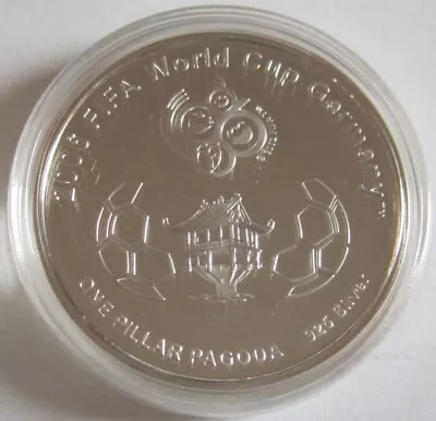 Vietnam 10000 Dong 2006 Football World Cup In Germany Silver • $99