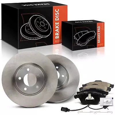 Front Disc Brake Rotors & Ceramic Brake Pads For Mazda 3 2007-2013 Turbocharged • $144.99