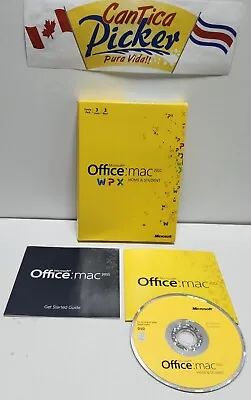 MS Microsoft Office MAC 2011 Home And Student Box W/ Product Key • $22.56