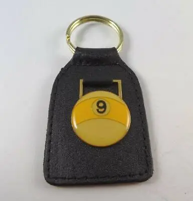 NEW Billiards Nine Ball 9-Ball Keychain Key Fob ~ 9-Ball Pool Shark Keychain • $14