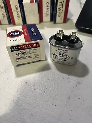  New Titan Hd Pocf5a Motor Run Capacitor5 Mfd440VOval • $12