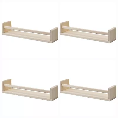 ×4 Ikea BEKVAM Spice Rack Aspen Book Shelf Photo Shelf Wall Storage • £24.99