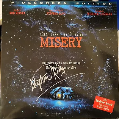 £97.04 • Buy Stephen King Signed Laser Disc ***Misery****