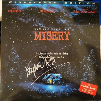 £97.04 • Buy Stephen King Signed Laser Disc ***Misery****