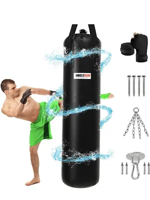 JUNGLEBEAR Water Punching Bag Kit 80lbs Adjustable Heavy Punching Bag For Ad... • $85