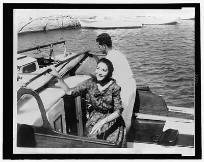 Denies RomanceMaria Callas1923-77aboard A Launch From Aristotle Onassis Yacht • $9.99