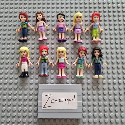 Lego Figure Minifigure Minifig Friends X10 Girls Women Female Bulk Lot 20 • $45