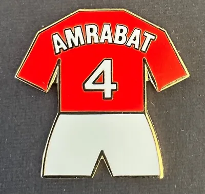 Sofyan Amrabat Man Utd & Morocco Football Player Kit Enamel Pin Badge • £6