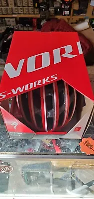 Specialized  S-Works  Prevail II Helmet SMALL Red & White NEW IN BOX • $185