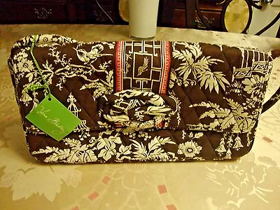 Vera Bradley KNOT JUST A CLUTCH In IMPERIAL TOILE MSRP $54.00 BNWT FREE SHIPPING • $25