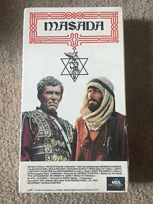 Masada- Vhs- New- Still Sealed- 1981 • $7.99