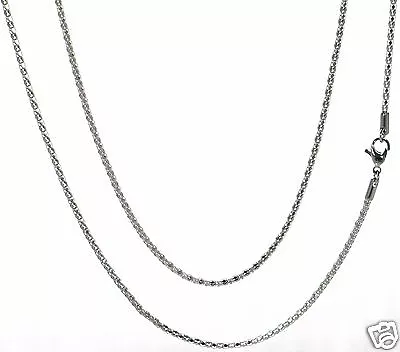 Steel By Design Silver-tone 30  Diamond Cut Chain Necklace • $9.99