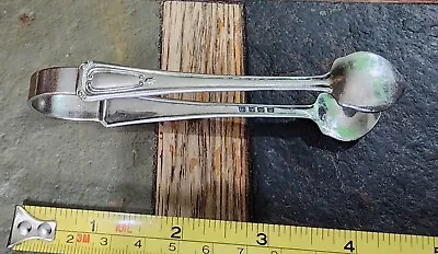 Nice Vtg To Antique E & I B Silverplated Sugar Cube Tongs • $23.99