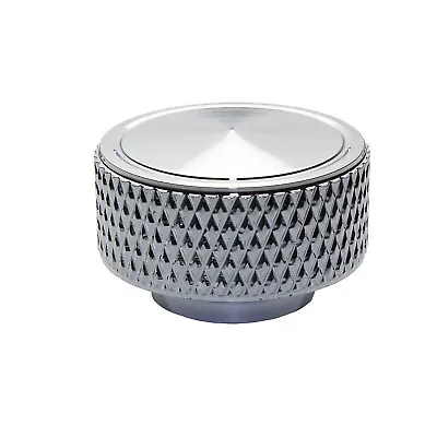 Round Air Cleaner Wing Nut 1/4 In.-20; Knurled-CHROME  Aluminum Fits Chevy Ford • $8.95