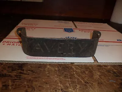 Antique CAST IRON AVERY 191 TRACTOR TOOL BOX Farm Implement Holder  VINTAGE  • $89.99