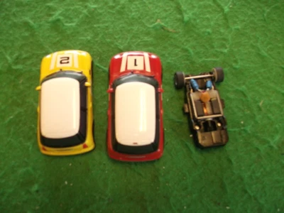 £3.99 • Buy Micro Scalextric Mini Red Complete  Runs /yellow Body Mini/ Motor Assembly Runs