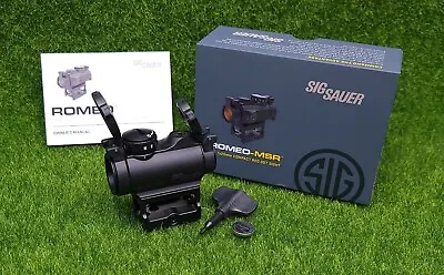 Sig Sauer ROMEO-MSR Red Dot Sight 2 MOA W/ Riser - SOR72001 • $98.72