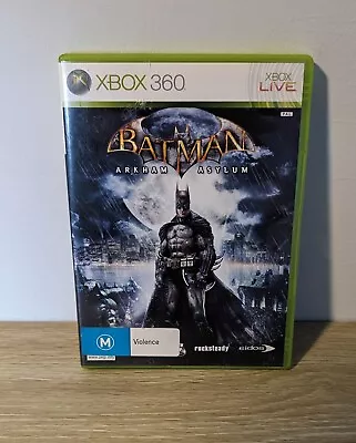 Xbox 360 Batman: Arkham Asylum - Complete - Tested & Working • $12