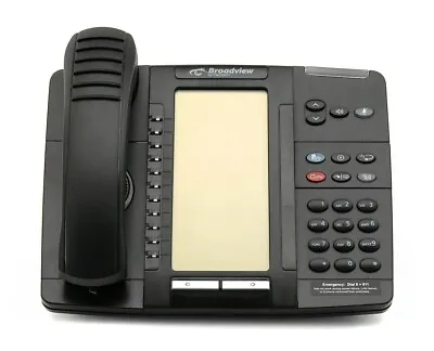 Mitel 5320 Dual Mode IP Display Phone Back Lit Broadview - Without Power Cable • $19.95