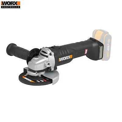 WORX 20V Cordless 125mm Brushless Angle Grinder Skin (Battery Not Incl.)-WX812.9 • $219