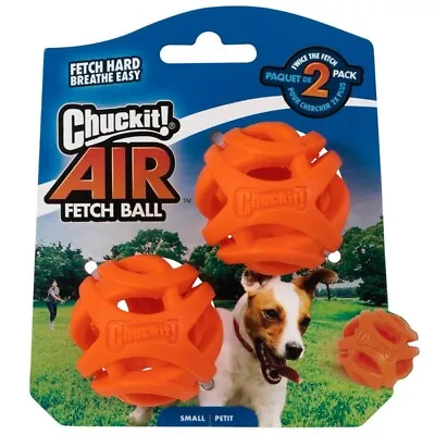 £12.29 • Buy Dog Fetch Ball Chew Toy Chuckit! Air Fetch Ball Dog Toy - All Sizes Available