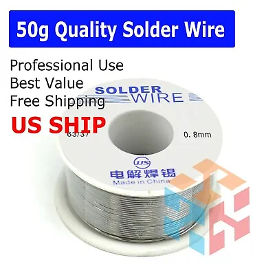 $5.14 • Buy 63/37 Tin Line Soldering 0.8mm Rosin Core Solder Flux Welding Wire Reel