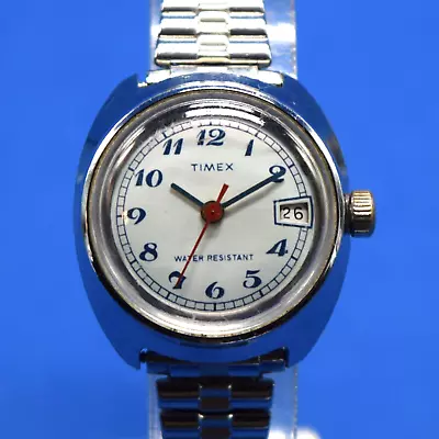 70’s Vintage Timex UFO Great Britain Case Women’s Windup Watch-Works • $35