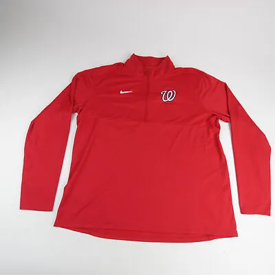Washington Nationals Nike Pullover Men's Red Used • $20.80