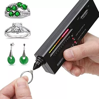 Diamond Selector II Tester & Moissanite Tester Gemstone Jewelry Tool Set W/cases • $12.55