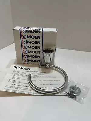 Moen Castleby Collection Chrome Wall Mount Bathroom Towel Ring #YB2586CH New • $25