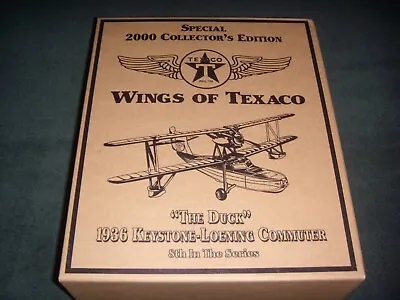 ERTL Wings Of Texaco  The Duck  1936 Keystone-Loening Commuter Plane Series#8 • $18