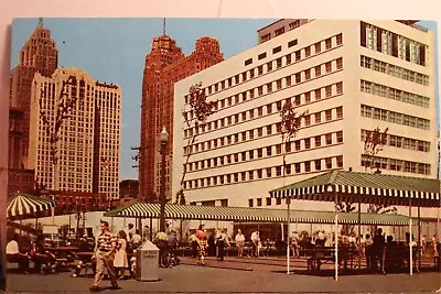 Michigan MI Detroit Civic Center Park Postcard Old Vintage Card View Standard PC • $0.50