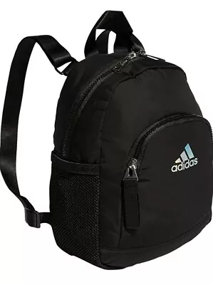 $39.97 • Buy Adidas LINEAR Mini Backpack Womens Small School Work Gym Travel Bag 
