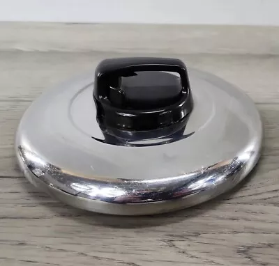 Vintage T-Fal Adjustable Slide Vent Stainless Steel Pot Pan Lid  7  • $14.99