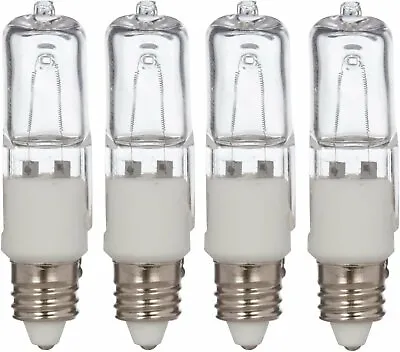 $12.95 • Buy [4 Pack] Simba Lighting® Halogen E11 T4 100W Mini-Candelabra Bulbs 120V JD 2700K