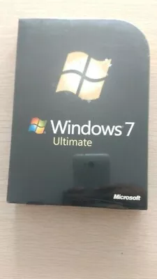 Microsoft Windows 7 Ultimate 32/64 Bit Retail DVD • $141