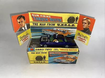 CORGI 497 ORIGINAL MAN FROM UNCLE BLUE Thrush-Buster With No RING And NM Box • $399.99