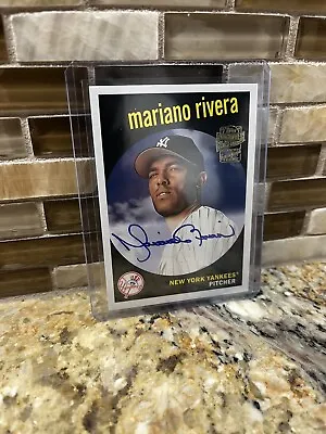 2023 Topps Archives Mariano Rivera Fan Favorites Premium Auto On Card #37/50! 🔥 • $239.95