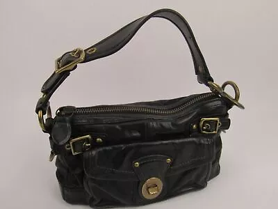 Vtg COACH Black 65th Anniversary Ltd Ed Legacy Vachetta Leather Shoulder Bag • $50