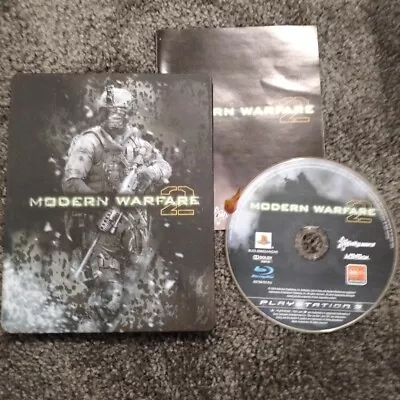 Call Of Duty: Modern Warfare 2 Steelbok Edition Like New PlayStation3 Aus Seller • $15