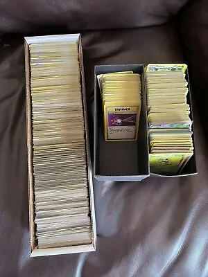 $27 • Buy Pokemon 500 Card Bulk Lot Common Uncommon Vintage And New Cards Mixed No Energy