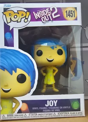 Funko Pop Disney Inside Out 2 - Joy Figure W/ Protector • $17